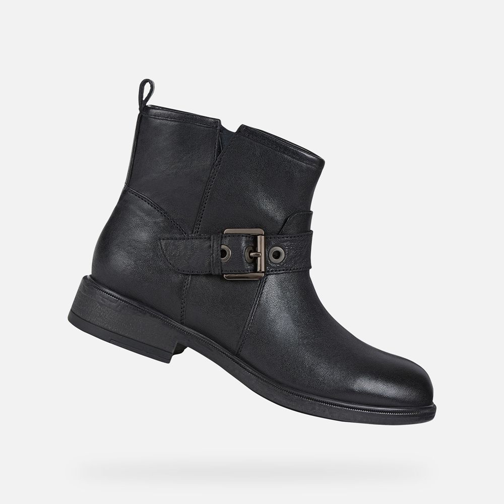 Geox Bayan Ankle Bot Siyah - Catria - NAI-079482